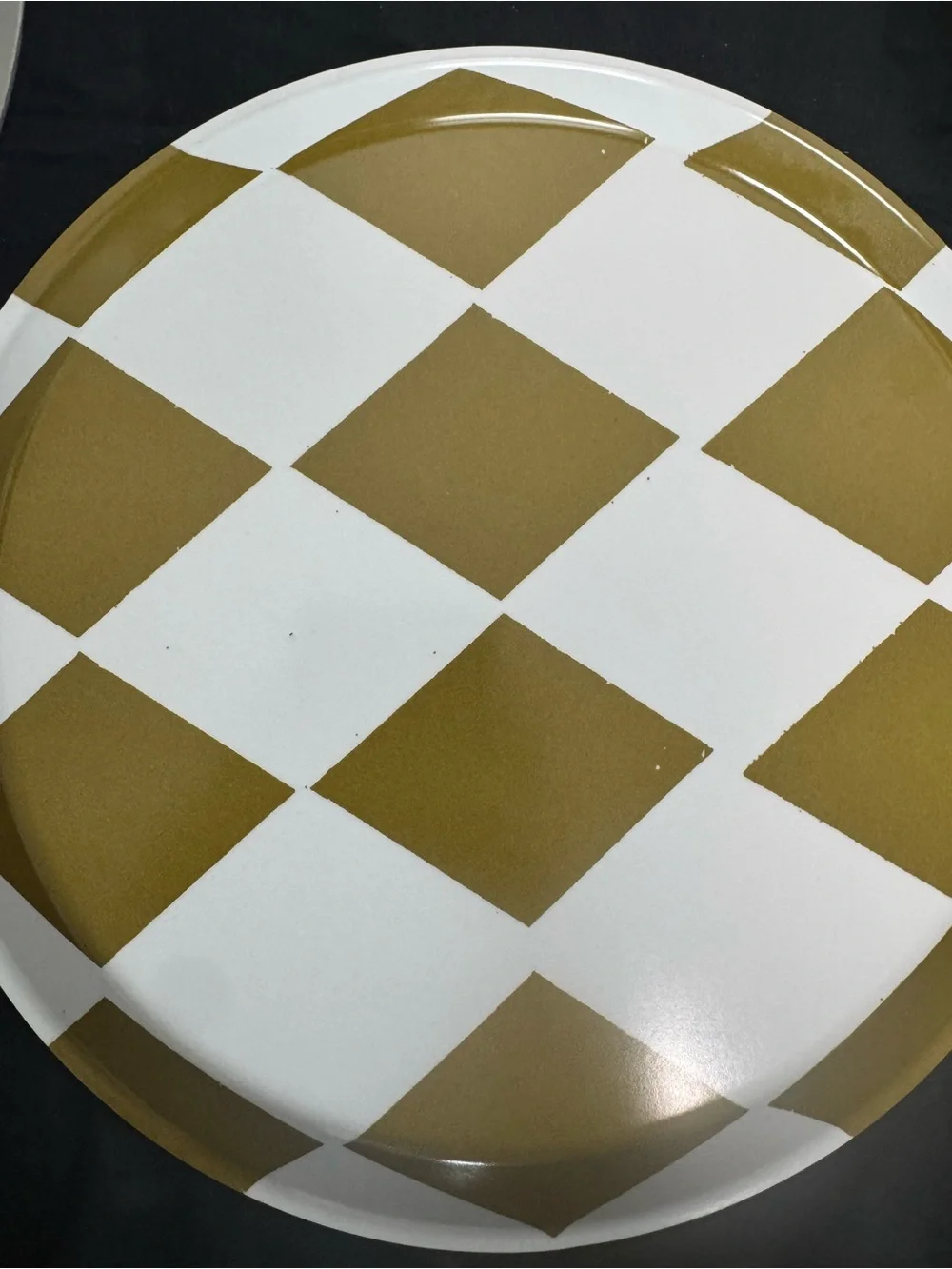 IKEA Decorative Wall Plates in Sage Green, Gray, Gold and Black